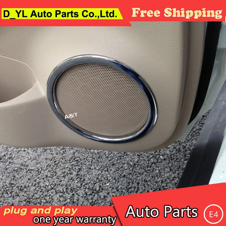 Тюнинг автомобилей для Nissan X-Trail 2014 2015 2016 ABS Chrome 4 дверные Рог кольцо Декоративные