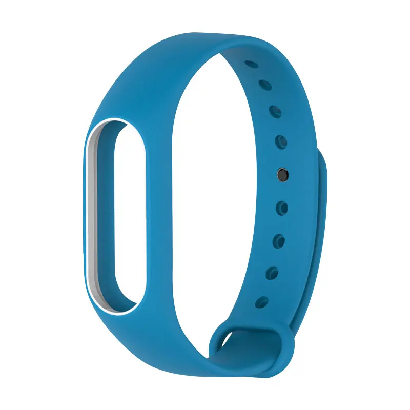 2 шт. сменный ремешок для Xiaomi mi Band силиконовые браслеты Xiao band умный Браслет 10