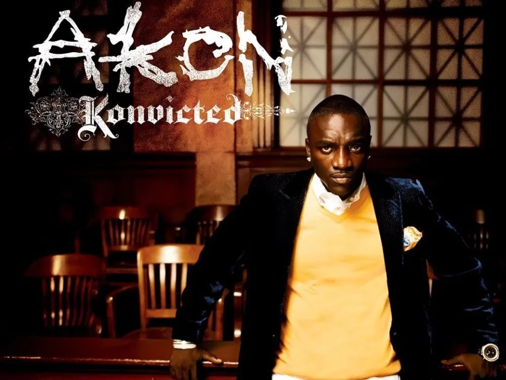 Домашний декор Akon музыка звезда шелк Искусство Плакат стена мерцание украшение