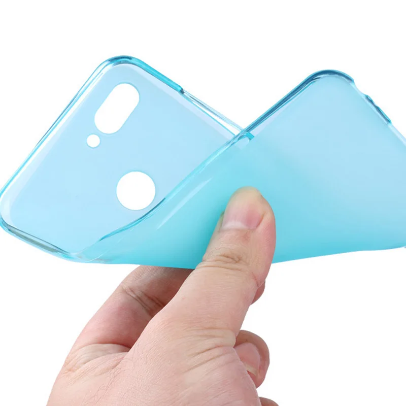 Silicon Colorful Back Case for Lenovo K5 Play L38011 ZUI 3.7 4G FDD LTE Protective Cover |
