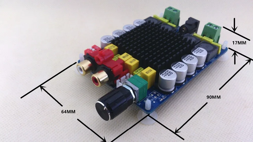 Плата усилителя мощности TDA7498 плата цифрового высокой 2x100 Вт компьютерный
