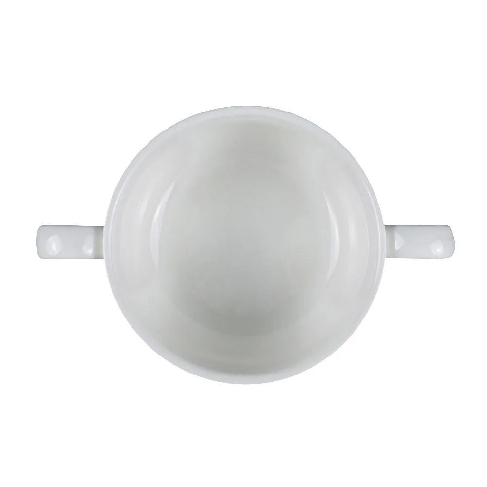 KING-DOES Ceramic binaural Creative Western rice bowl Japanese-style porcelain soup Breakfast porridge | Дом и сад