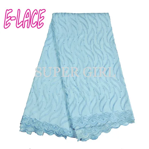 African Dry Lace Fabrics High Quality Cotton Fabric Swiss Voile With Stone In Switzerland 55d | Дом и сад
