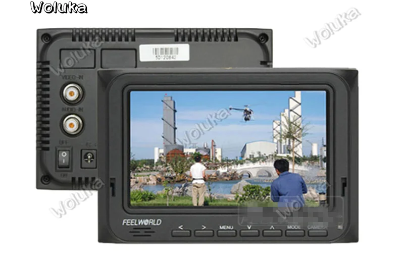 5 дюймов 800x480 Разрешение TFT LCD полевой FPV монитор с/складной солнечный экран для FPV/