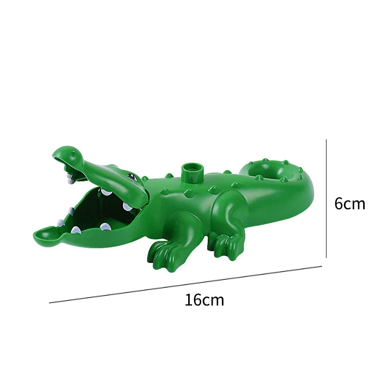 

2019 New Animals Blocks Toys Compatible Giraffe Tiger Tortoise Whale Fox ostrich Panda Dinosaur Cow crocodile