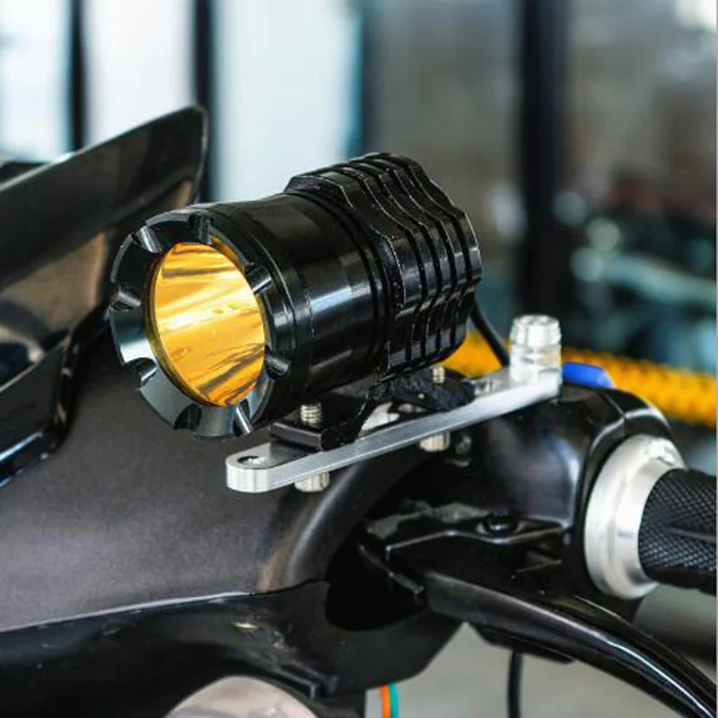 Multi-function Aluminum Alloy Bracket Motorcycle Accessories Auxiliary Lights Decorative Scooter Extended Spotlight |