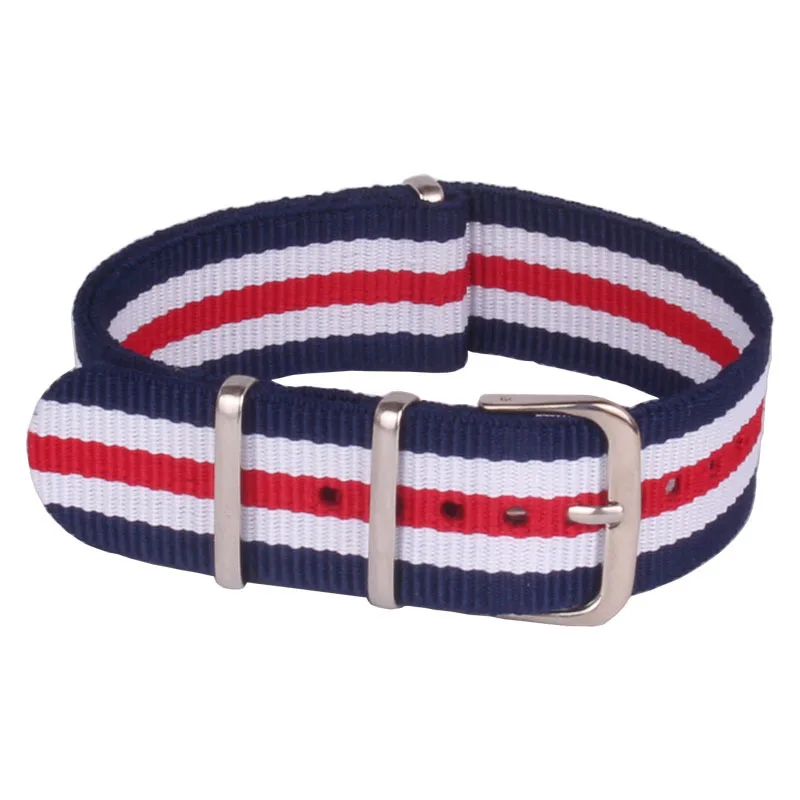 

Buy 2 Get 10% OFF Large 24mm Watchbands Mens Nato Nylon France Style Army Military Sports Watches Straps Wristwatch Band Buckle
