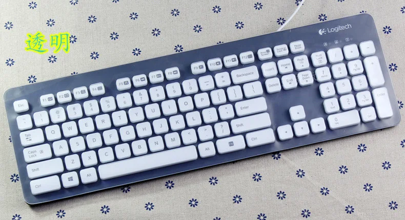 Для logitech K310 Мягкая силиконовая Пылезащитная Водонепроницаемая клавиатура протектор ПК настольная клавиатура чехол для ноутбука ПК компьютер