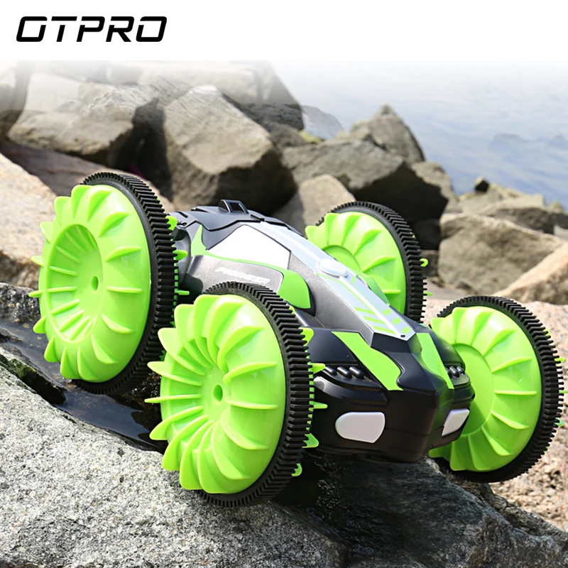 OTPRO RC Водонепроницаемый 2 4 ГГц вездеход внедорожник амфибия высокоскоростной