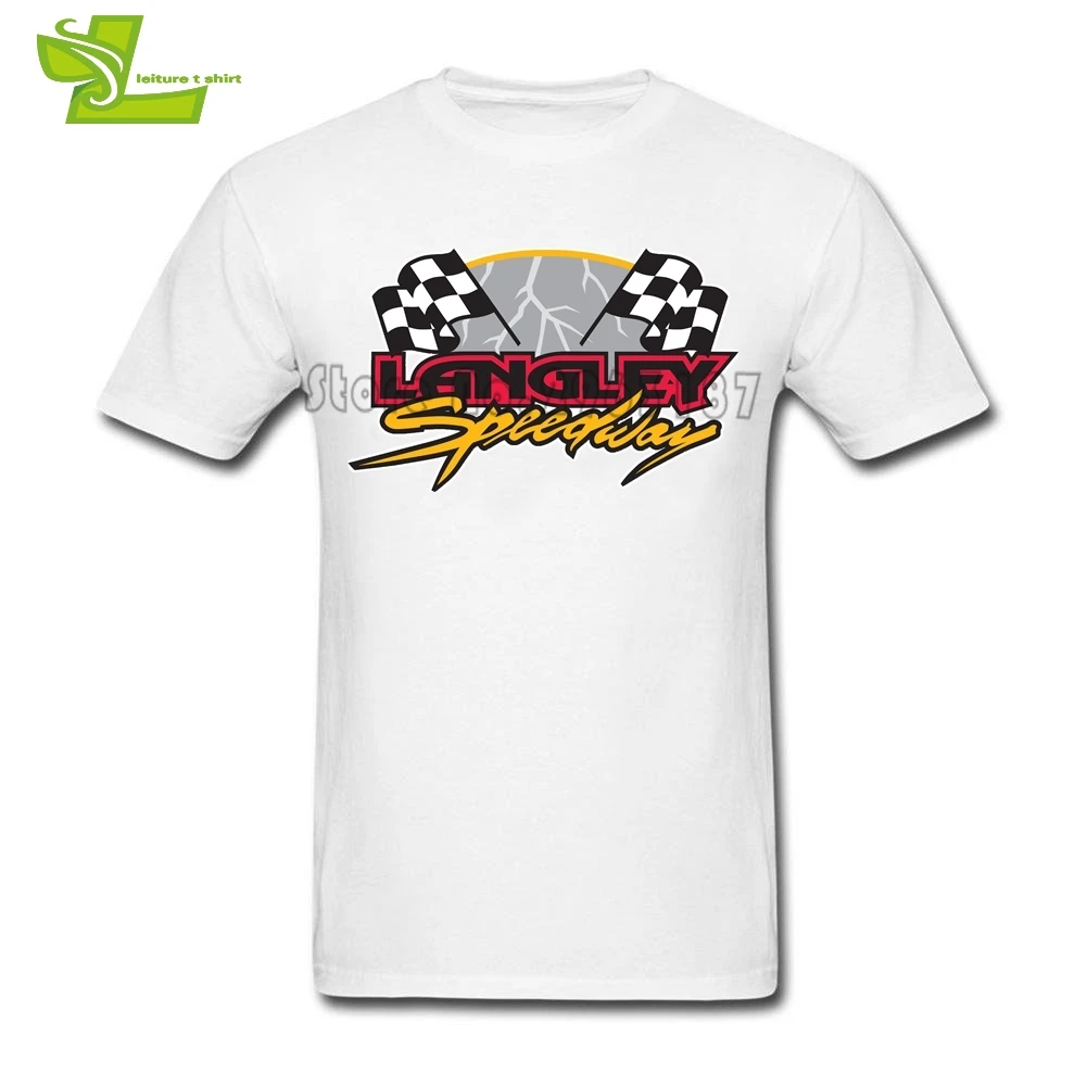 Langley Speedway футболка мужские новейшие футболки с принтом Классическая Удобная