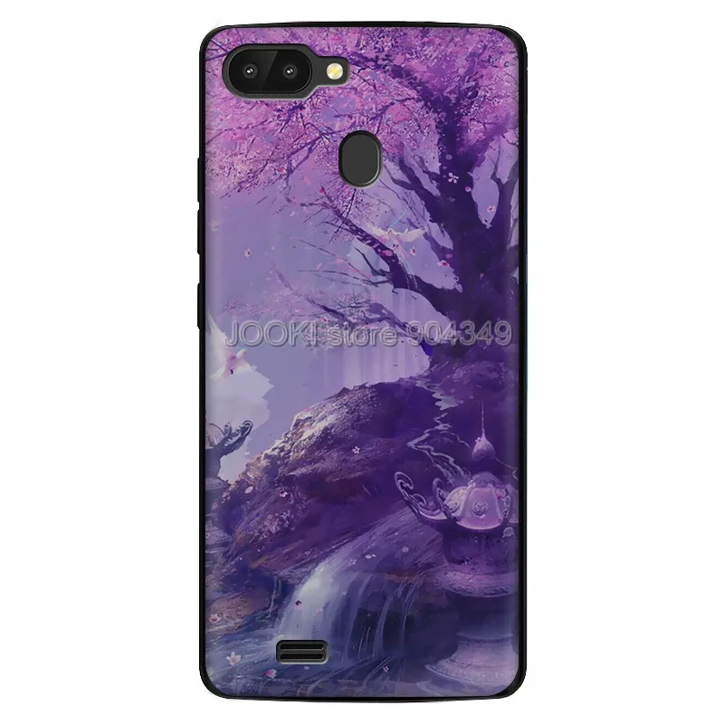 1 piece Case Черный чехол JOOKI для Blackview A20 Pro, силиконовый чехол из ТПУ для Blackview A20 Pro, мягкий гелевый защитный чехол A20pro - Цвет: 1 piece Case