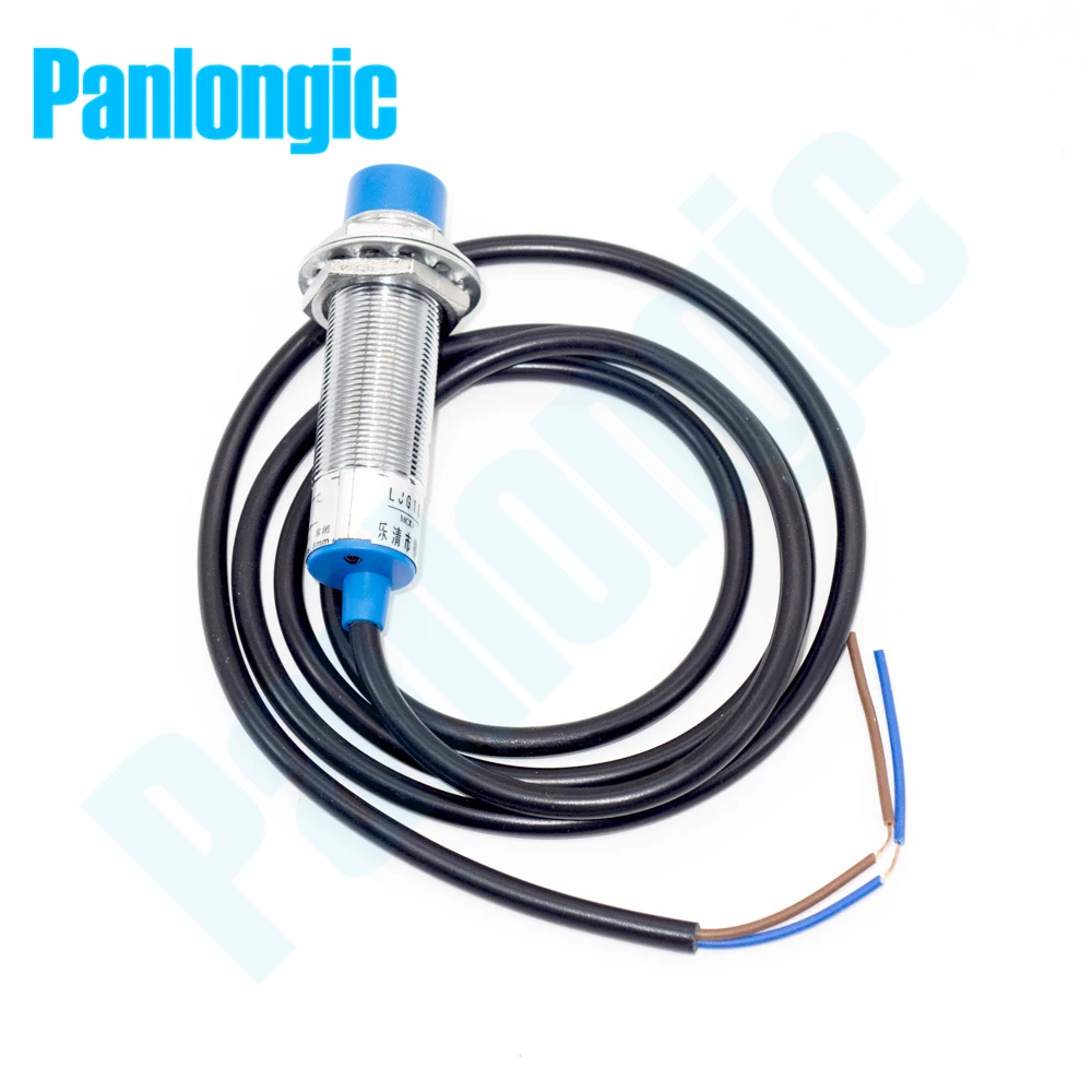 

Panlongic LJG18A-8/J2A2 AC Proximity Sensor Switch AC 90-220V 200mA 2 Wire NO Normally Open