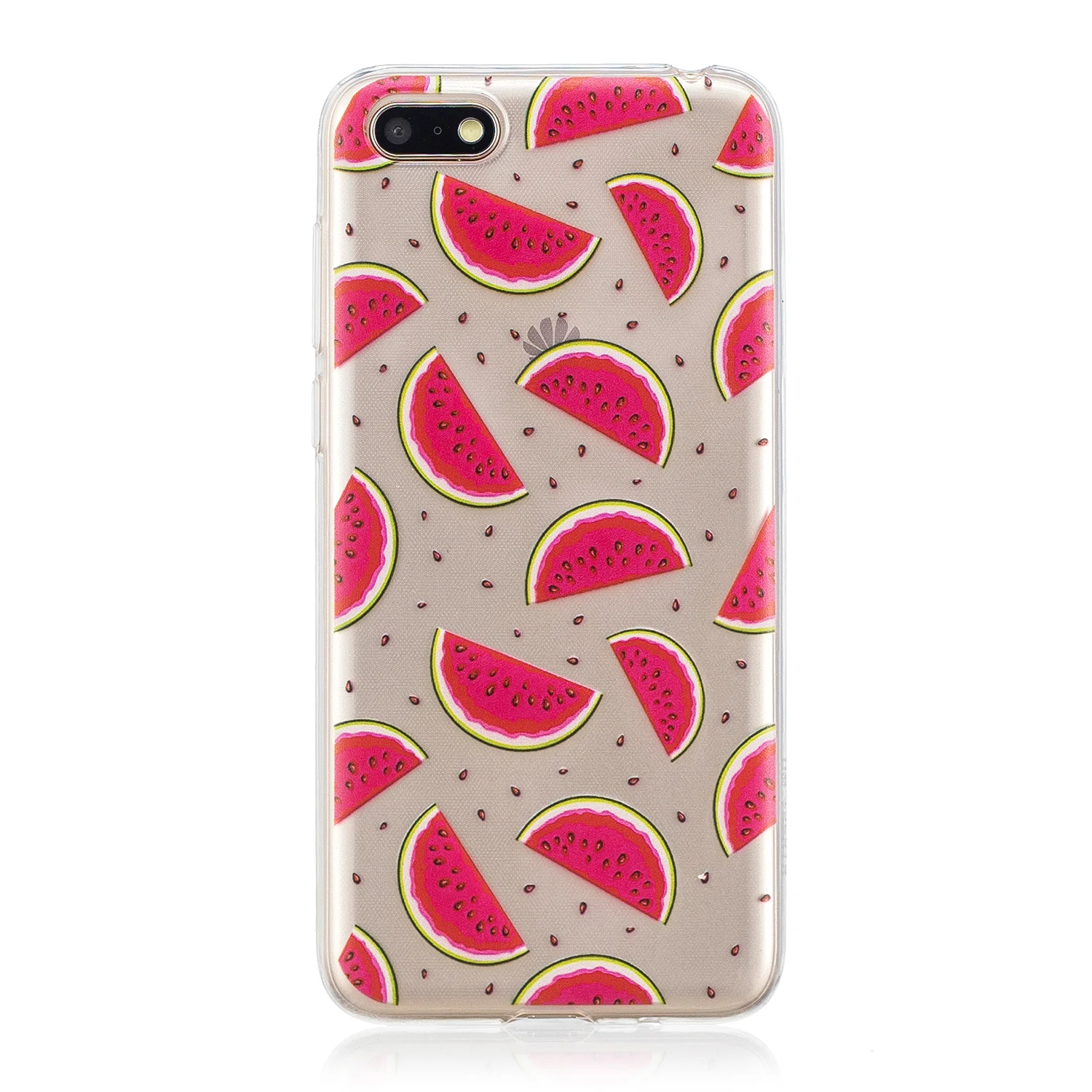 Newest 2019 Fashion Case For Huawei Y5 Y 5 2018 Transparent Soft Silicone TPU Cover Mobile Phone Protective Cases Fundas Coque |