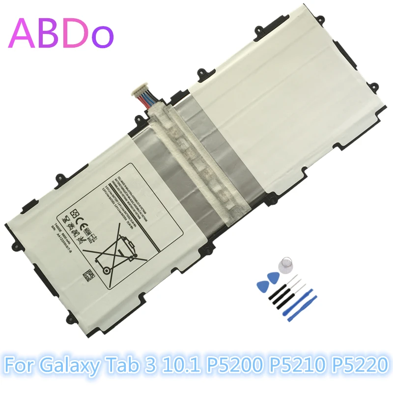 Аккумулятор T4500E для планшета Samsung Galaxy Tab 3 10 1 P5200 P5210 P5220 6800 мАч сменные батареи
