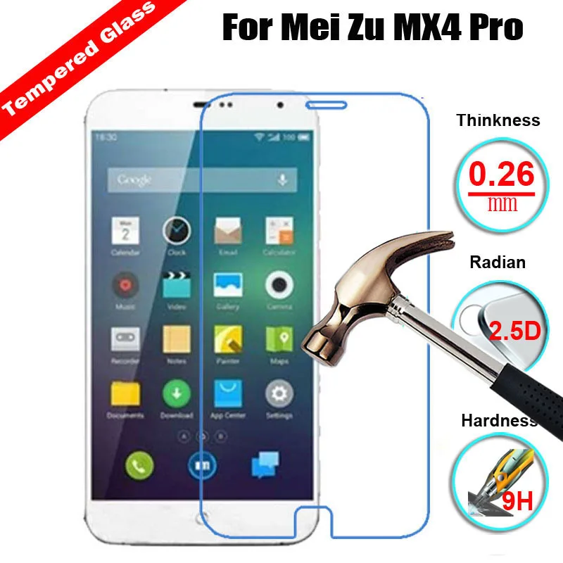 XSKEMP 2.5D 9H Премиум Закаленное стекло для Meizu MX4 Pro устойчивая к царапинам