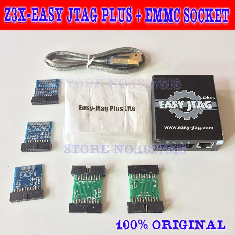 Z3X PRO Набор Easy Jtag plus box + EMMC socket для HTC/ Huawei/LG/ Motorola /Samsung /SONY/ZTE|Детали устройств связи| |