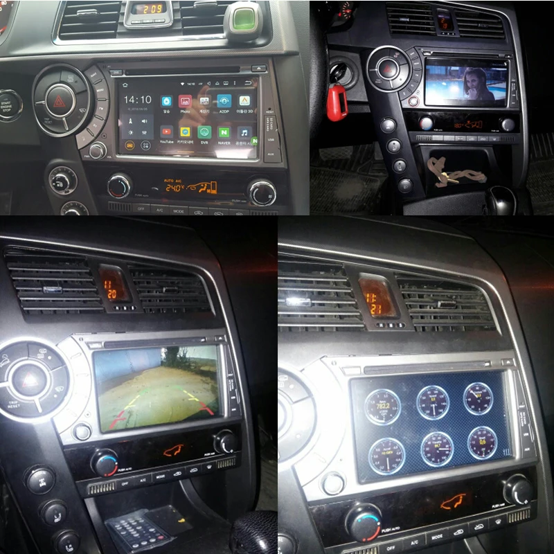 SilverStrong 2DIN Android9.0 4 г 32 Гб OctaCore автомобильный DVD gps для SsangYong Actyon Kyron 2G16G DSP WiFi OBD DAB