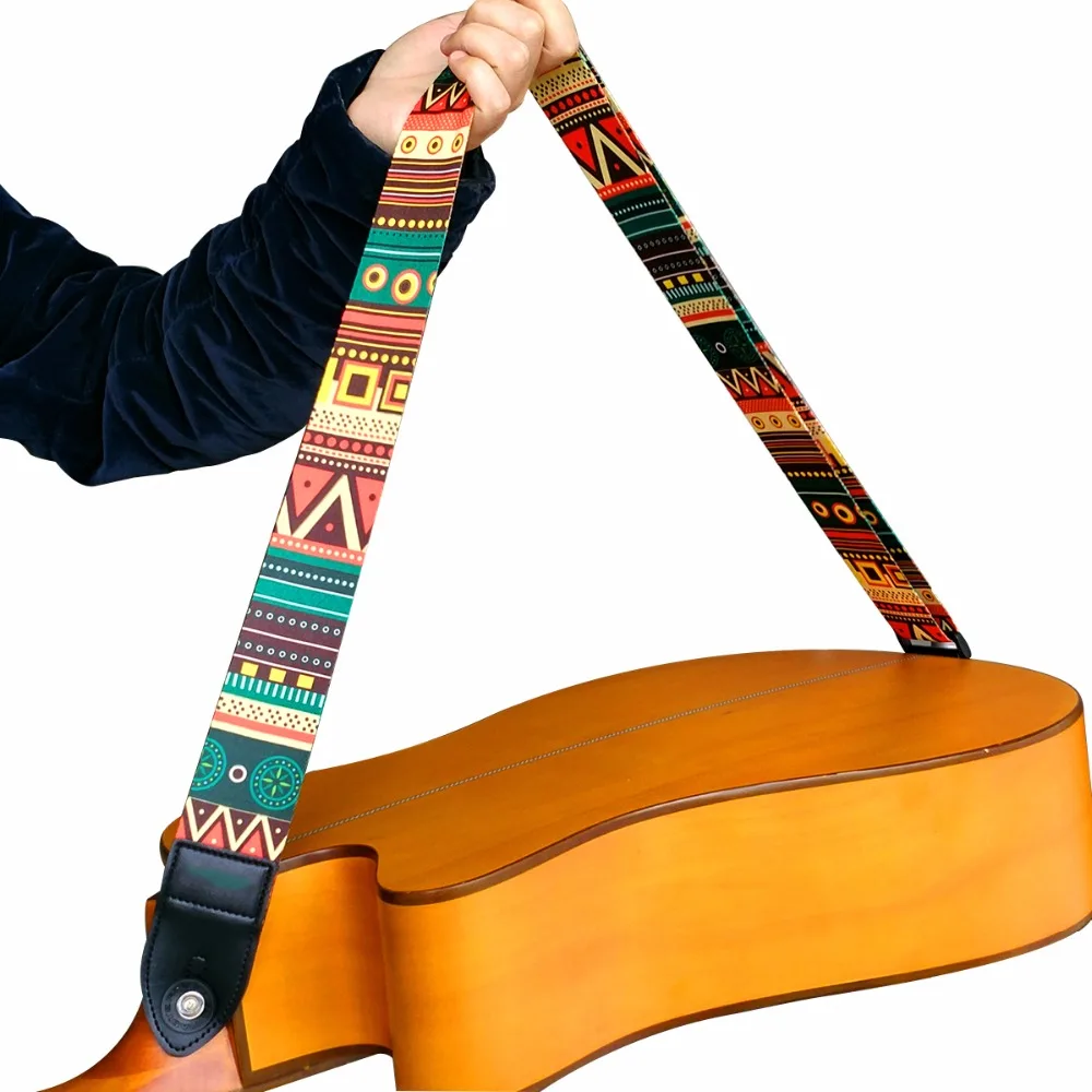 Guitar Strap Bundle with Locks / Metal Pick/ Fingertip Protectors for Acoustic Electric Classical Guitars | Спорт и развлечения