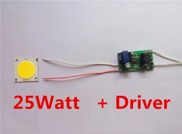Светодиодный драйвер с Cob светодиодами для самостоятельной сборки Световой диод