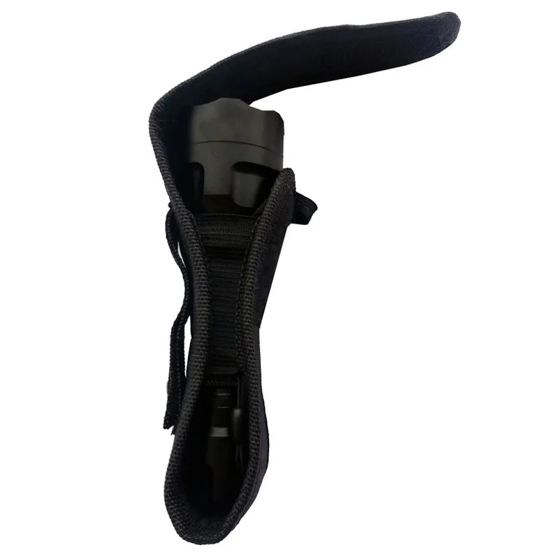 1 шт. портативный светодиодный фонарик чехол нейлоновый фонарь для 501B 502B C8 18650 18 см