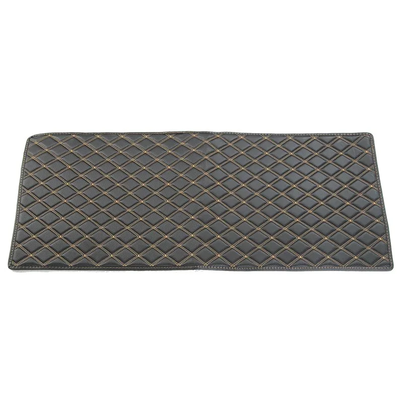 Gold Trunk Mat SHINEKA напольный коврик для Suzuki аксессуары для Jimny 2007- Кожаный Автомобильный интерьер, коврик для багажника, коврик для бездорожья, подходит для Jimny - Название цвета: Gold Trunk Mat