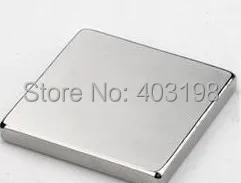 

N35 (Nd-Fe-B)High strength magnet F40mm *40mm *5mm size free shipping 2PCS/LOT