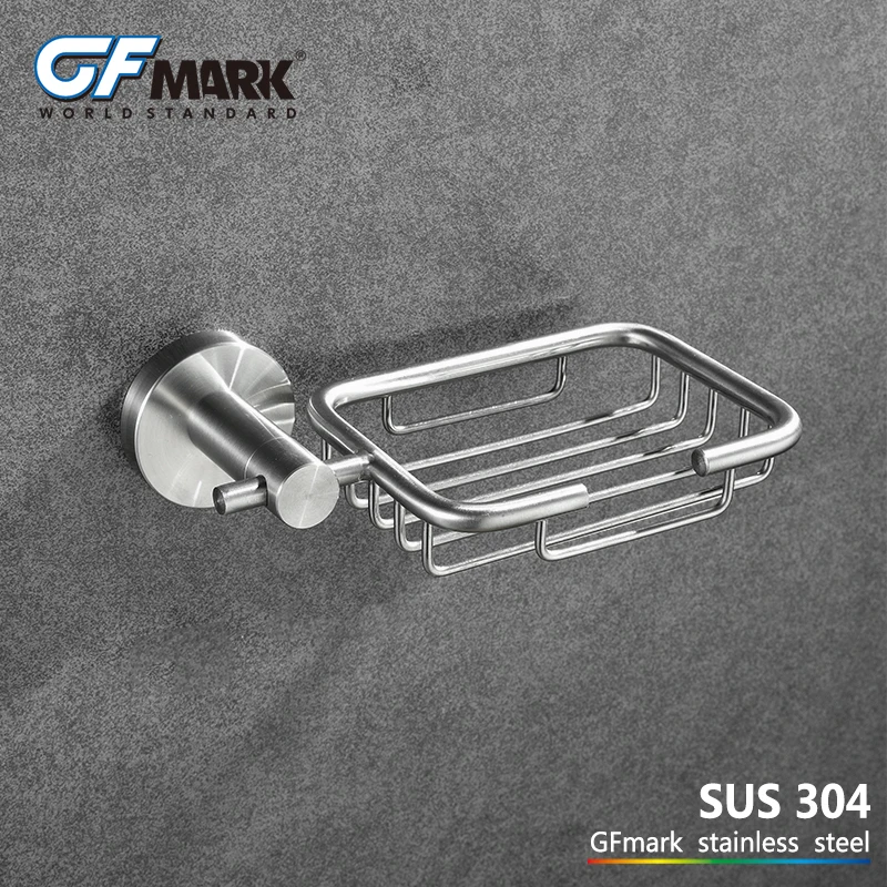 Сушилка для мыла GFmark из нержавеющей стали SUS304 настенный держатель мыльника