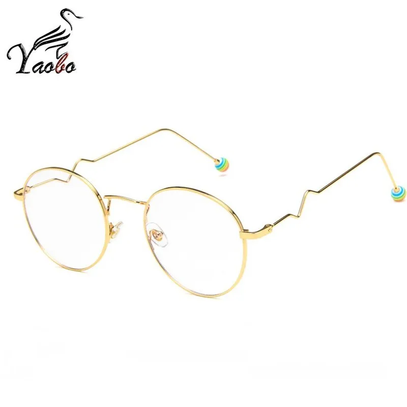 Оправа для очков женская из сплава с изогнутыми дужками | Аксессуары одежды