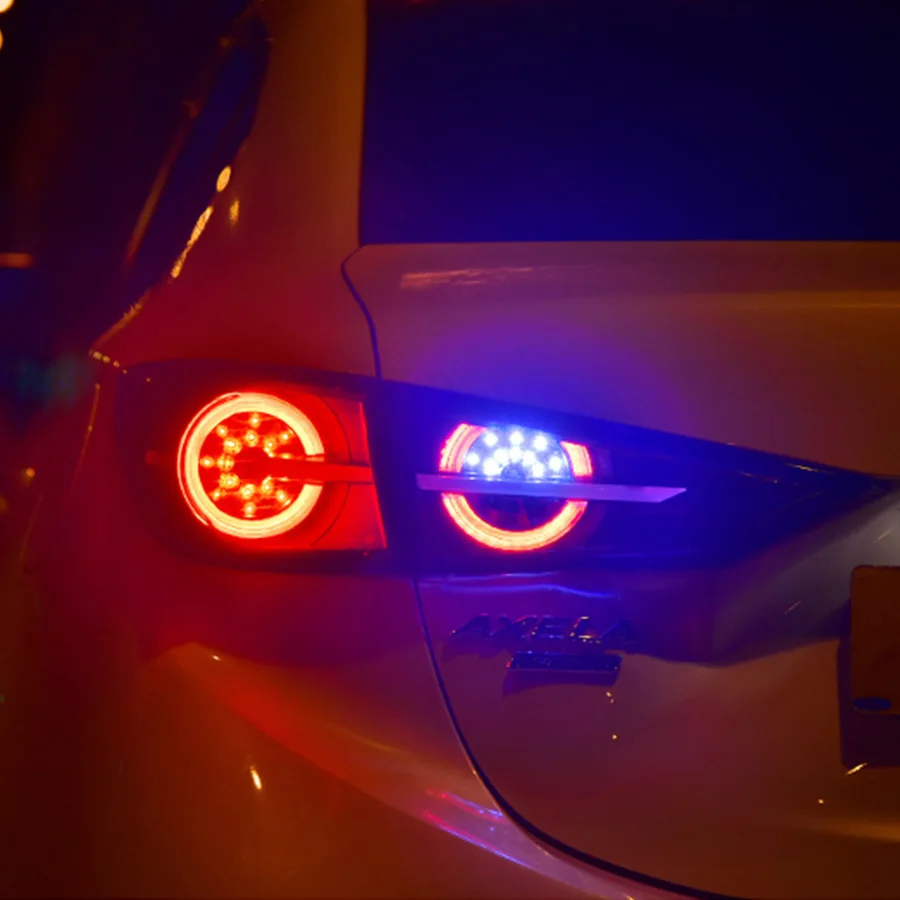 Автомобильный Стайлинг светодиодный задний фонарь для Mazda 3 Axela задсветильник s