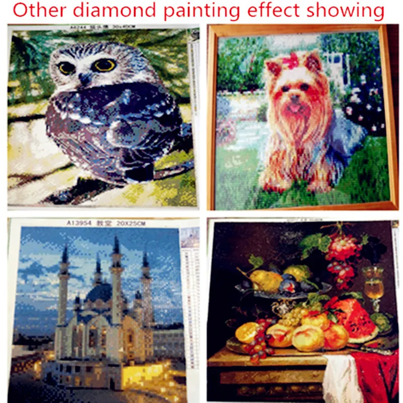 5d diy diamond embroidery garden house painting cross stitch full square drill mosaic home decor gift | Дом и сад