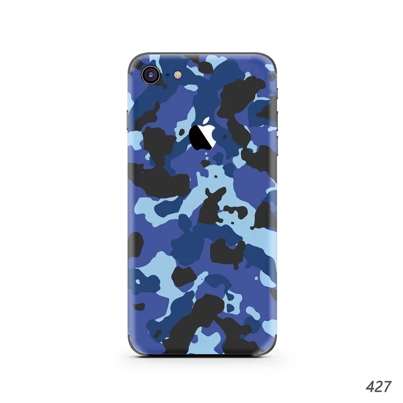 427 for i6 6s Новые крутые наклейки для iphone 6, защитная пленка на заднюю панель, наклейки для iphone 6 S, цветной задний пленочный Пастер, камуфляжная серия - Цвет: 427 for i6 6s