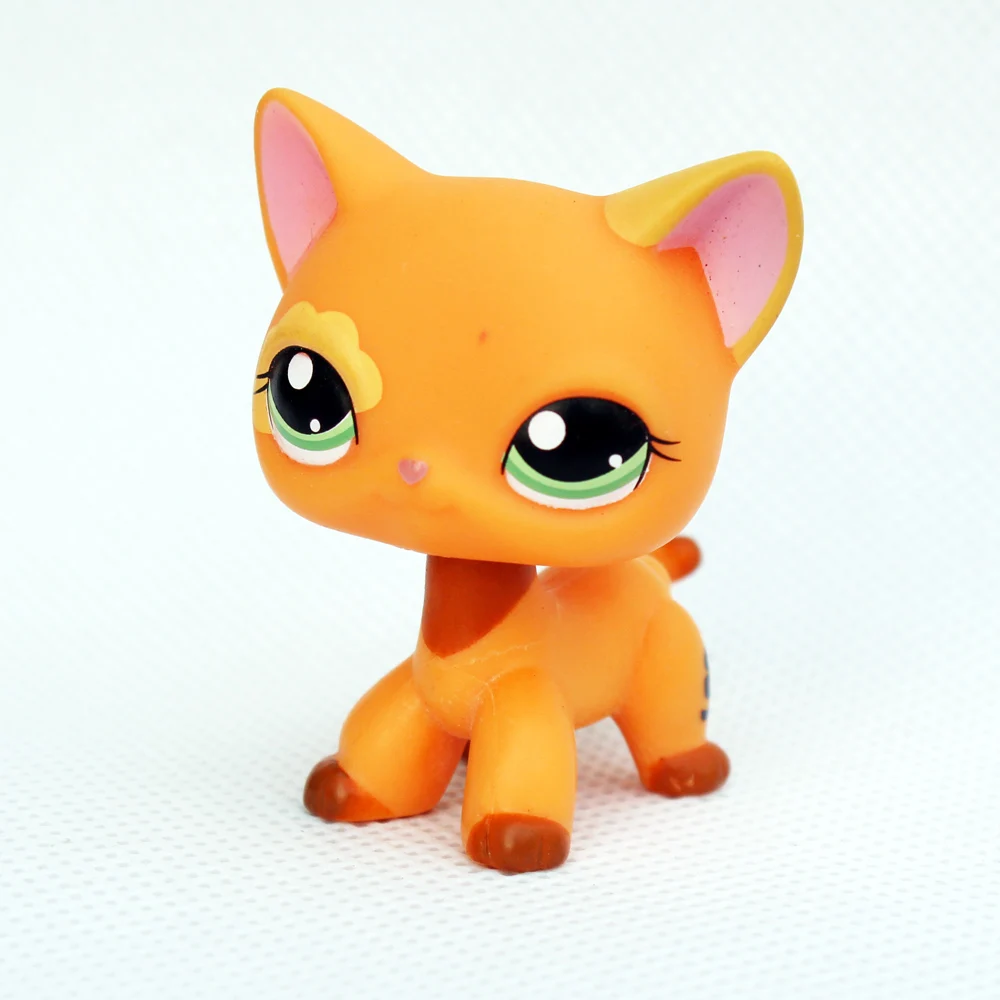 LPS редкая кошка из зоомагазина милые игрушки #1643 мини с короткой шерстью стоящая