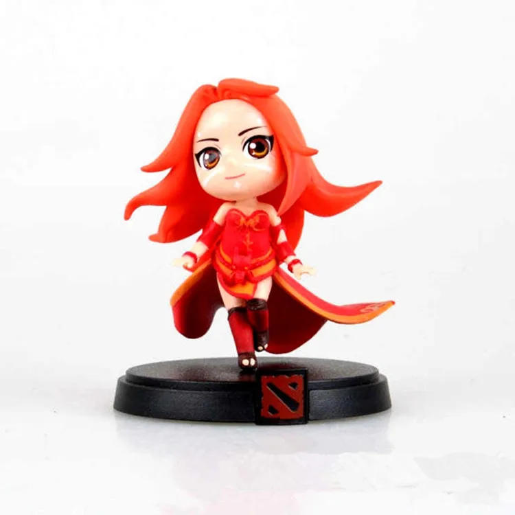 DOTA 2 фигурки Lina ПВХ в коробке коллекция Dota2 игрушки Dota герои лучший подарок для вас