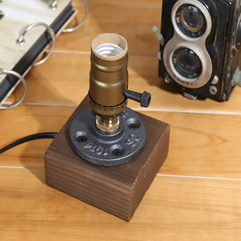 Фумат винтажные промышленные настольные лампы бар для учебы спальни чтения лофт