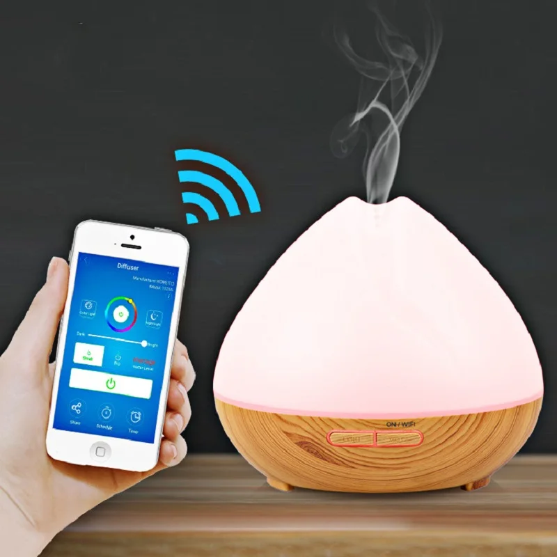 400 мл Wifi умная ароматерапия приложение Голосовое управление аромат эфирное масло