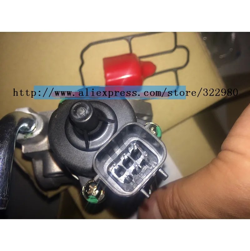 Флюоресцентный клапан управления холостым двигателем IACV MD619857 1450A116 Для двигателя
