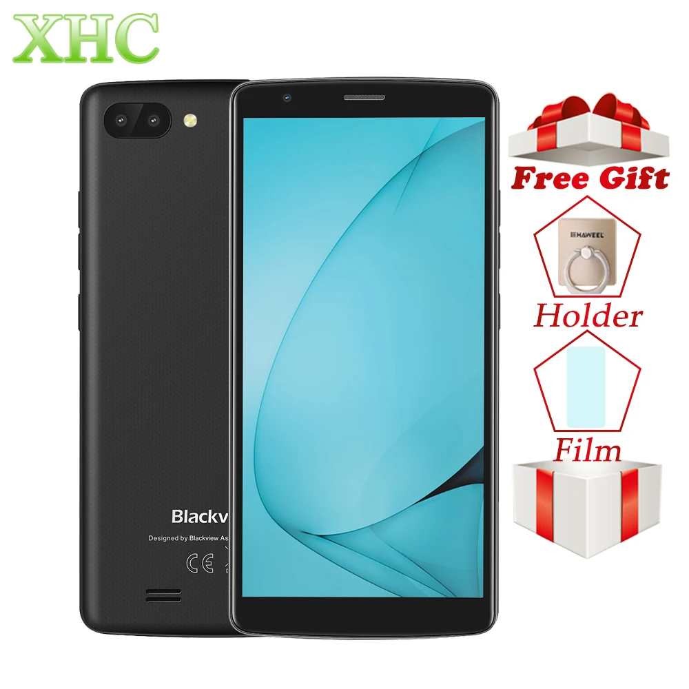 WCDMA 3g Blackview A20 5 дюйма полноэкранные мобильные телефоны 1 ГБ ОЗУ 8 Гб ПЗУ Android MTK6580