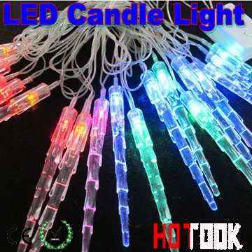 Из светодиодов сосулька 2 Вт уличный фонарь рождественские огни украшения