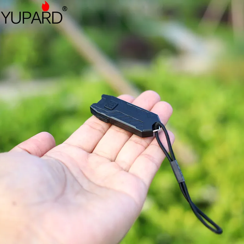 YUPARD 2 режима памяти брелок USB Перезаряжаемый светодиодный для ключей