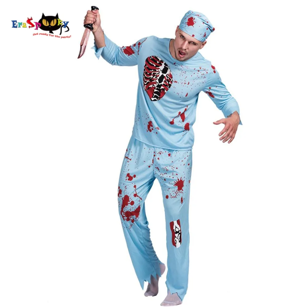 Для мужчин с изображениями из сериала Ходячие мертвецы доктор Зомби костюм