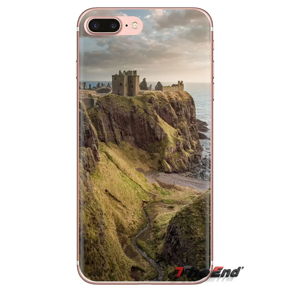 For Huawei G7 G8 P7 P8 P9 P10 P20 P30 Lite Mini Pro P Smart Plus 2017 2018 2019 Soft Transparent Cases Covers Dunnottar Castle |