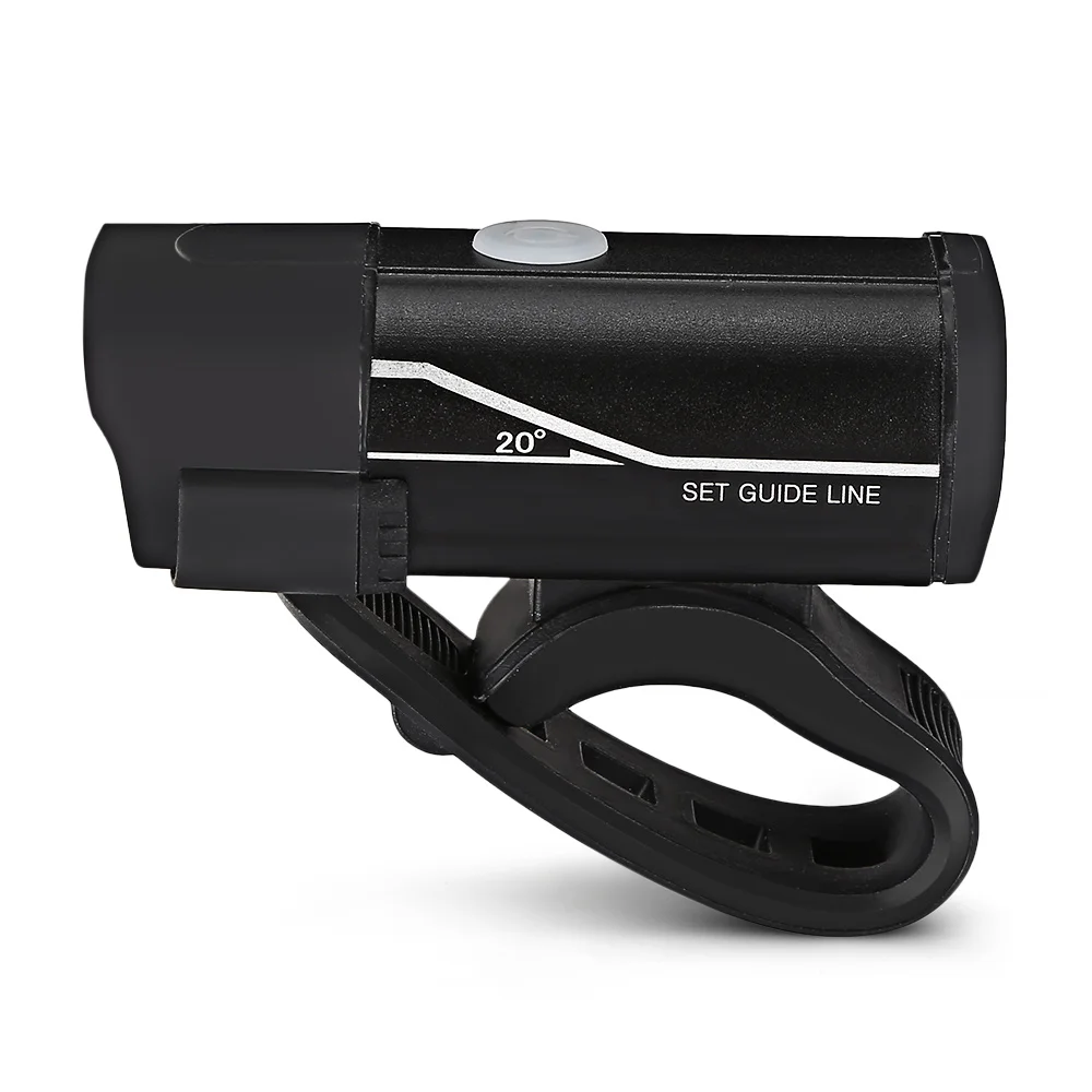 Водонепроницаемый 350LM USB Перезаряжаемый велосипед свет велосипедный