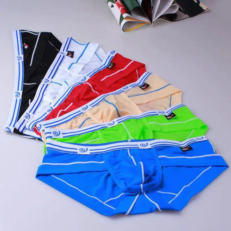 Wj мужские боксеры дышащие шелковые мужское нижнее белье оптовая продажа