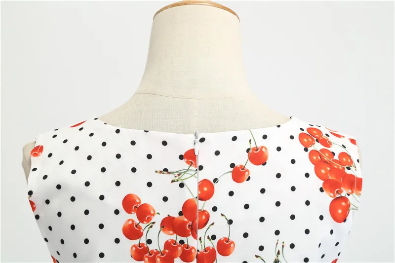 Vestidos, женские летние платья, без рукавов, круглый вырез, цветочный принт, винтажное платье, элегантная булавка, вечернее платье рокабилли, женское платье