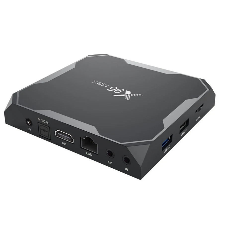 X96 Max 2G + 16GB Smart TV Box Android 8 1 2 4G/5G Wifi Bluetooth 4 0 S905X2 четырехъядерный процессор Netflix Player X96MAX
