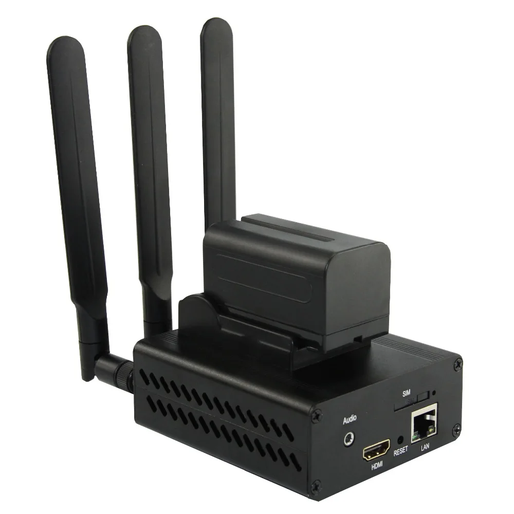 DHL Бесплатная доставка HEVC H.265 HD Беспроводной Wi Fi 4G HDMI энкодер для IPTV прямой