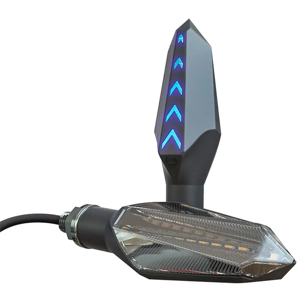 2 шт. светодиодный фонарь с поворотом на мотоцикле высокий светильник 12 В