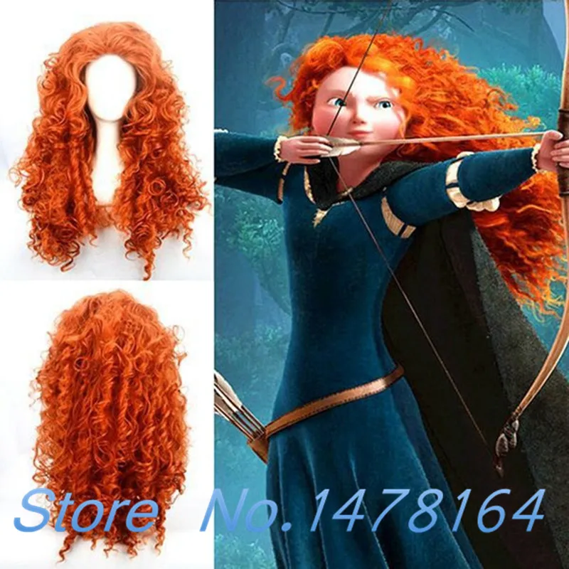 Новый фильм смелая Мерида взрослый Женский костюм платье принцессы женская