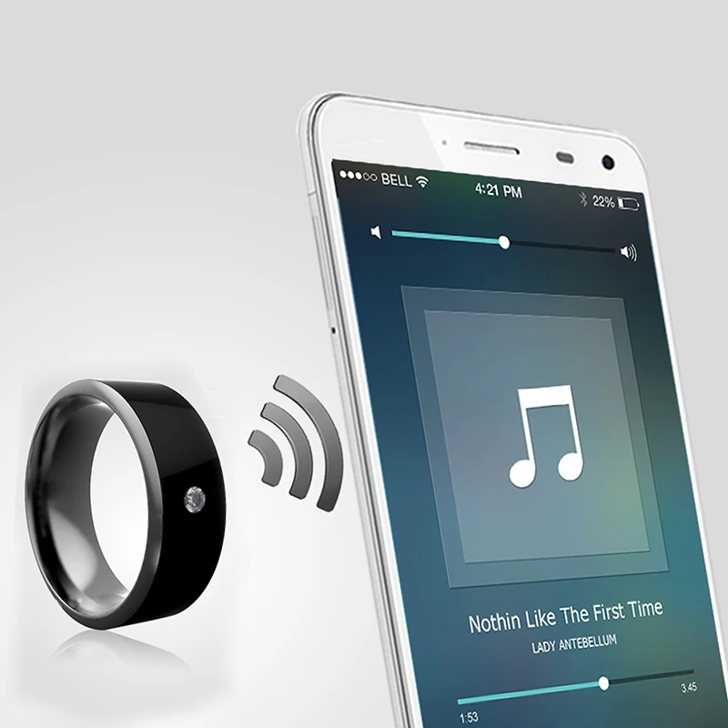 Смарт-кольцо kebidumei Jakcom MJ02 новая технология Волшебный палец NFC кольцо для Android Windows