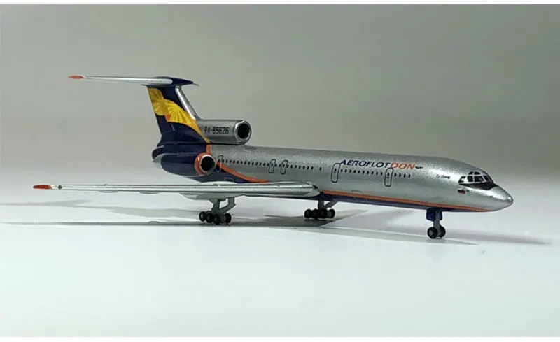 Buy 1:500 Aeroflot RA 85626 - Tupolev TU-154M Static Metal Scale Simulation Aircraft Model Toy For Collection Home Decoration on